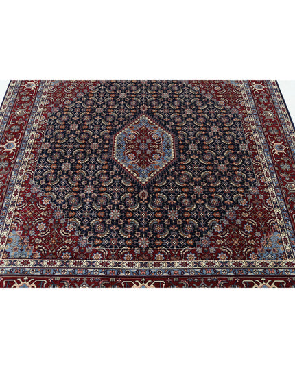 Heritage 6' 5" X 6' 6" Hand Knotted Wool Rug 6' 5" X 6' 6" (196 X 198) / Blue / Wool