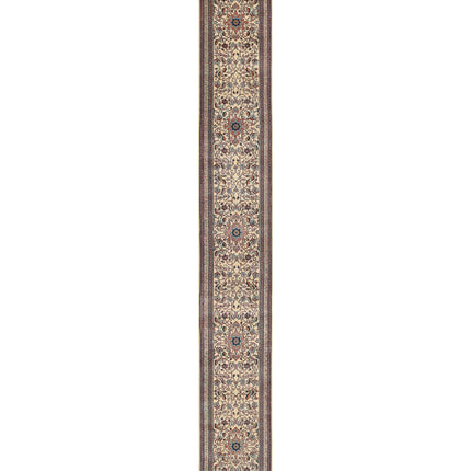 Heritage 2' 6" X 19' 10" Hand Knotted Wool Rug 2' 6" X 19' 10" (76 X 604) / Beige / Wool