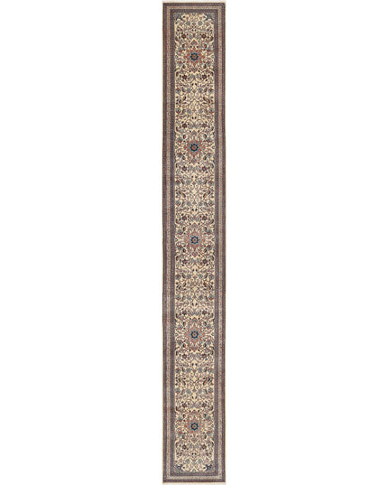 Heritage 2' 6" X 19' 10" Hand Knotted Wool Rug 2' 6" X 19' 10" (76 X 604) / Beige / Wool