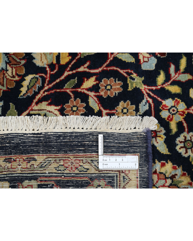 Heritage 8' 9" X 11' 11" Hand Knotted Wool Rug 8' 9" X 11' 11" (267 X 363) / Blue / Wool