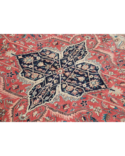 Heritage 6' 0" X 8' 11" Hand Knotted Wool Rug 6' 0" X 8' 11" (183 X 272) / Pink / Wool