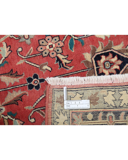 Heritage 6' 0" X 8' 11" Hand Knotted Wool Rug 6' 0" X 8' 11" (183 X 272) / Pink / Wool