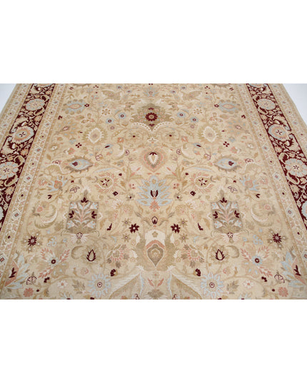 Heritage 8' 1" X 10' 5" Hand Knotted Wool Rug 8' 1" X 10' 5" (246 X 318) / Beige / Wool