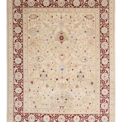 Heritage 8' 1" X 10' 5" Hand Knotted Wool Rug 8' 1" X 10' 5" (246 X 318) / Beige / Wool