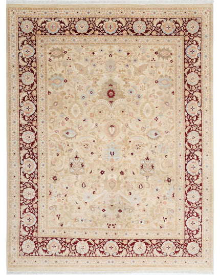 Heritage 8' 1" X 10' 5" Hand Knotted Wool Rug 8' 1" X 10' 5" (246 X 318) / Beige / Wool