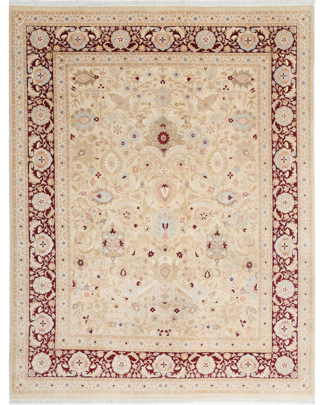 Heritage 8' 1" X 10' 5" Hand Knotted Wool Rug 8' 1" X 10' 5" (246 X 318) / Beige / Wool