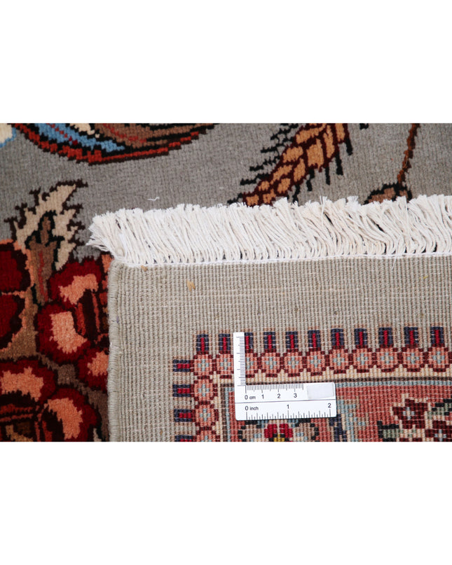 Heritage 8' 6" X 11' 3" Hand Knotted Wool Rug 8' 6" X 11' 3" (259 X 343) / Grey / Wool