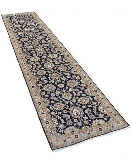 Heritage 2' 7" X 11' 1" Hand Knotted Wool Rug 2' 7" X 11' 1" (79 X 338) / Blue / Wool