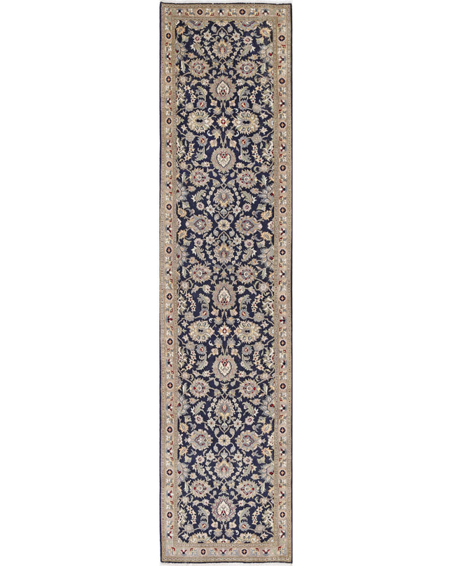 Heritage 2' 7" X 11' 1" Hand Knotted Wool Rug 2' 7" X 11' 1" (79 X 338) / Blue / Wool