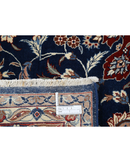 Heritage 6' 6" X 6' 8" Hand Knotted Wool Rug 6' 6" X 6' 8" (198 X 203) / Blue / Wool