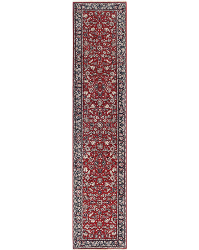 Heritage 2' 6" X 12' 1" Hand Knotted Wool Rug 2' 6" X 12' 1" (76 X 368) / Red / Wool
