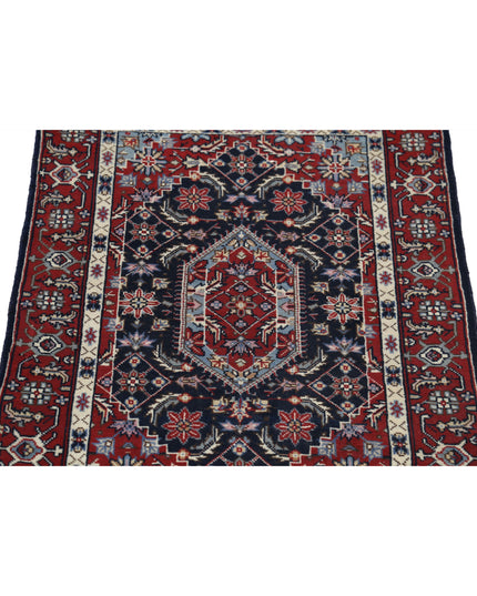 Heritage 2' 0" X 3' 0" Hand Knotted Wool Rug 2' 0" X 3' 0" (61 X 91) / Blue / Wool