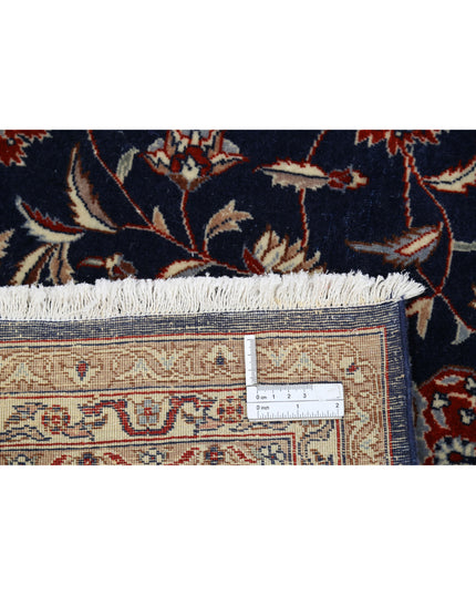 Heritage 6' 8" X 9' 10" Hand Knotted Wool Rug 6' 8" X 9' 10" (203 X 300) / Blue / Wool