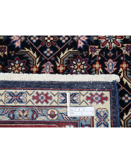 Heritage 6' 0" X 9' 0" Hand Knotted Wool Rug 6' 0" X 9' 0" (183 X 274) / Blue / Wool