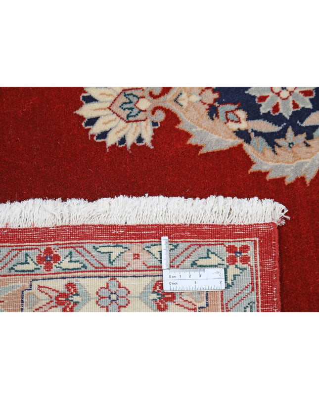 Heritage 6' 0" X 8' 11" Hand Knotted Wool Rug 6' 0" X 8' 11" (183 X 272) / Red / Wool
