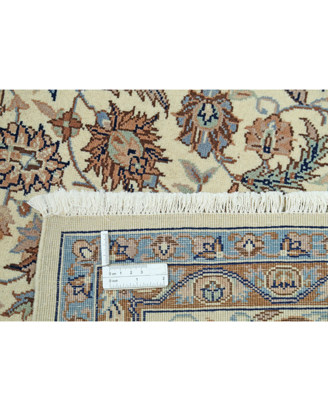 Heritage 5' 11" X 9' 0" Hand Knotted Wool Rug 5' 11" X 9' 0" (180 X 274) / Ivory / Wool