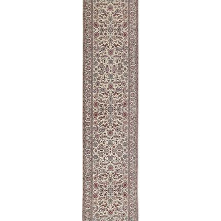 Heritage 2' 6" X 11' 11" Hand Knotted Wool Rug 2' 6" X 11' 11" (76 X 363) / Ivory / Wool