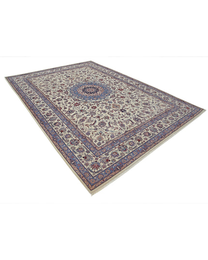Heritage 8' 1" X 11' 5" Hand Knotted Wool Rug 8' 1" X 11' 5" (246 X 348) / Ivory / Wool
