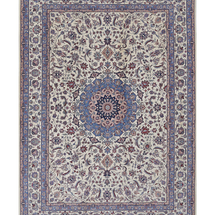 Heritage 8' 1" X 11' 5" Hand Knotted Wool Rug 8' 1" X 11' 5" (246 X 348) / Ivory / Wool