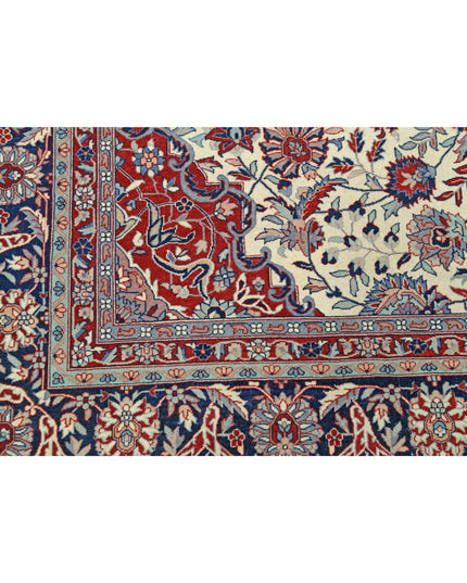 Heritage 8' 1" X 9' 11" Hand Knotted Wool Rug 8' 1" X 9' 11" (246 X 302) / Ivory / Wool