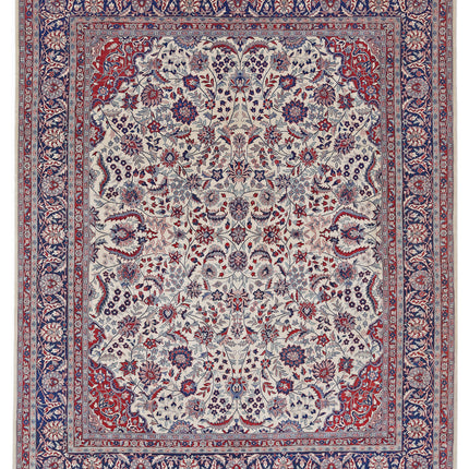 Heritage 8' 1" X 9' 11" Hand Knotted Wool Rug 8' 1" X 9' 11" (246 X 302) / Ivory / Wool