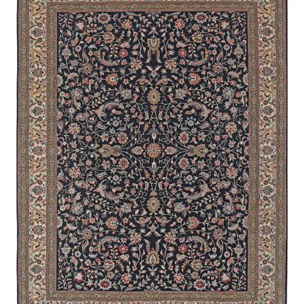 Heritage 9' 0" X 12' 0" Hand Knotted Wool Rug 9' 0" X 12' 0" (274 X 366) / Black / Wool