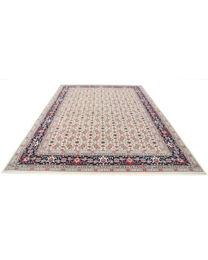 Heritage 8' 1" X 11' 5" Hand Knotted Wool Rug 8' 1" X 11' 5" (246 X 348) / Ivory / Wool