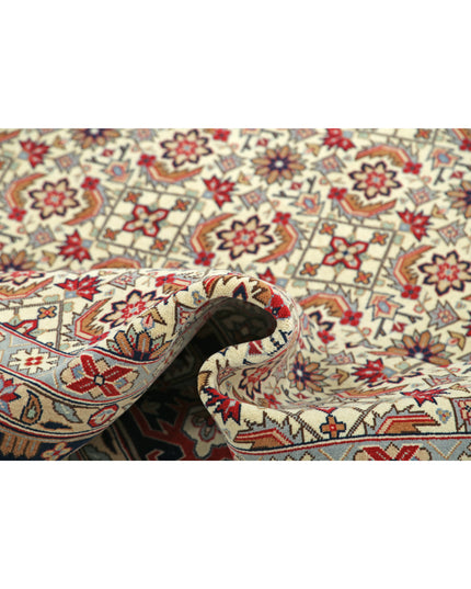 Heritage 8' 1" X 11' 5" Hand Knotted Wool Rug 8' 1" X 11' 5" (246 X 348) / Ivory / Wool