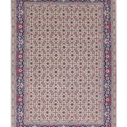 Heritage 8' 1" X 11' 5" Hand Knotted Wool Rug 8' 1" X 11' 5" (246 X 348) / Ivory / Wool