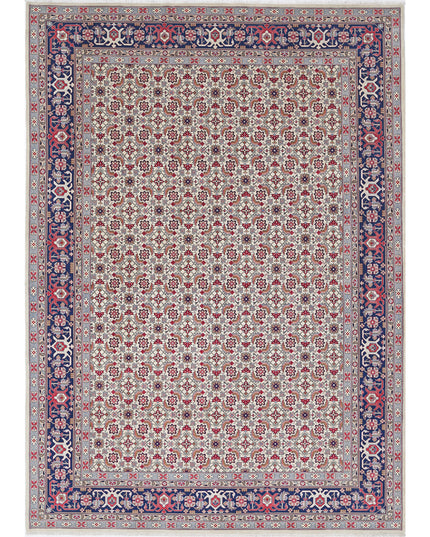 Heritage 8' 1" X 11' 5" Hand Knotted Wool Rug 8' 1" X 11' 5" (246 X 348) / Ivory / Wool