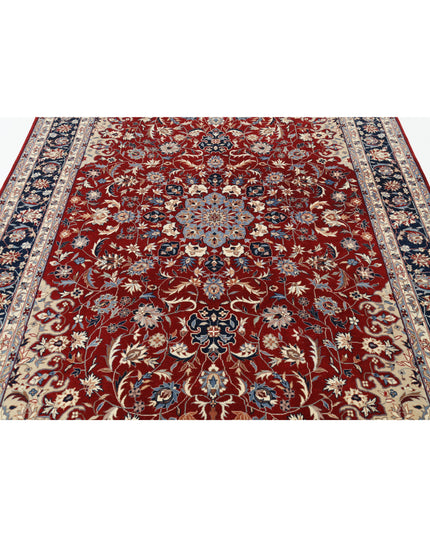 Heritage 6' 6" X 9' 10" Hand Knotted Wool Rug 6' 6" X 9' 10" (198 X 300) / Red / Wool