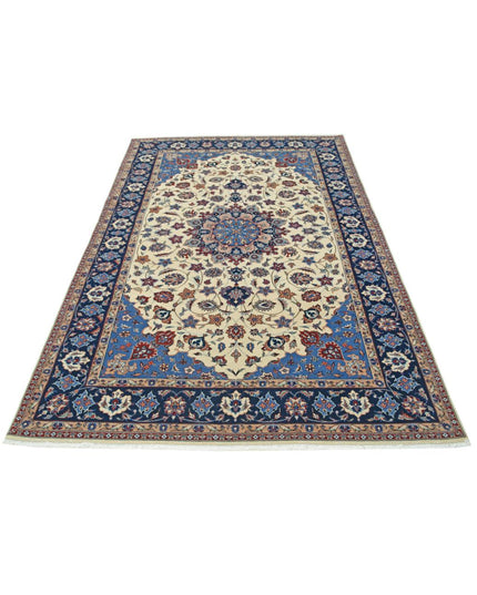 Heritage 4' 11" X 7' 10" Hand Knotted Wool Rug 4' 11" X 7' 10" (150 X 239) / Ivory / Wool