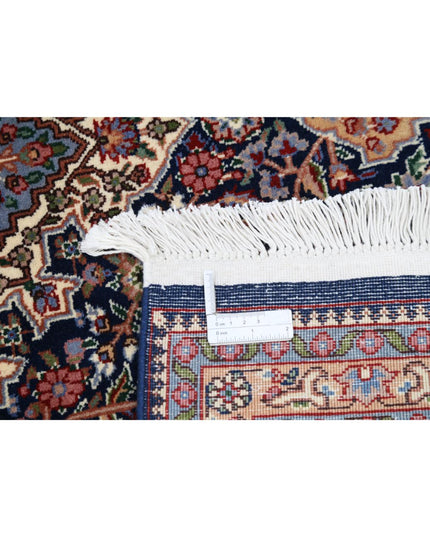 Heritage 6' 10" X 6' 10" Hand Knotted Wool Rug 6' 10" X 6' 10" (208 X 208) / Blue / Wool