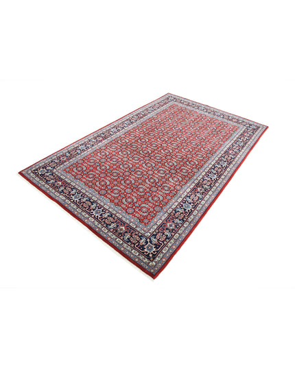 Heritage 4' 11" X 7' 11" Hand Knotted Wool Rug 4' 11" X 7' 11" (150 X 241) / Red / Wool