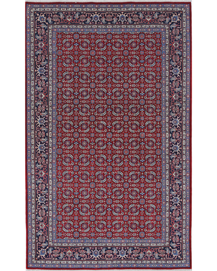 Heritage 4' 11" X 7' 11" Hand Knotted Wool Rug 4' 11" X 7' 11" (150 X 241) / Red / Wool