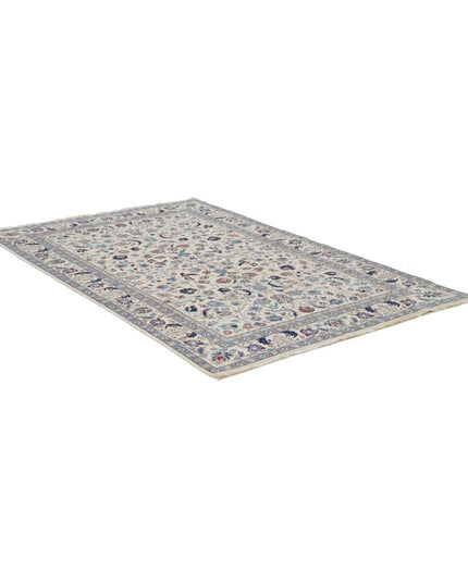 Heritage 4' 11" X 8' 0" Hand Knotted Wool Rug 4' 11" X 8' 0" (150 X 244) / Ivory / Wool