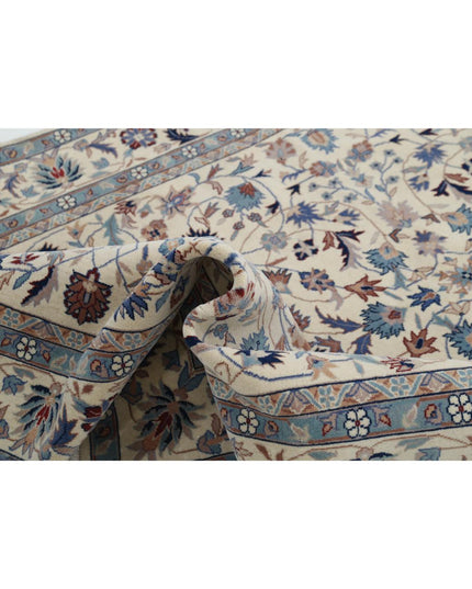 Heritage 4' 11" X 8' 0" Hand Knotted Wool Rug 4' 11" X 8' 0" (150 X 244) / Ivory / Wool