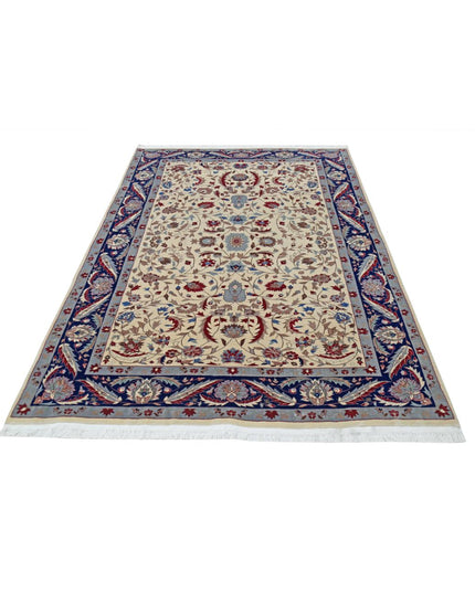 Heritage 5' 0" X 7' 5" Hand Knotted Wool Rug 5' 0" X 7' 5" (152 X 226) / Ivory / Wool