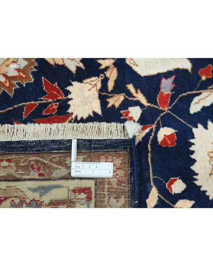 Heritage 5' 0" X 7' 5" Hand Knotted Wool Rug 5' 0" X 7' 5" (152 X 226) / Blue / Wool