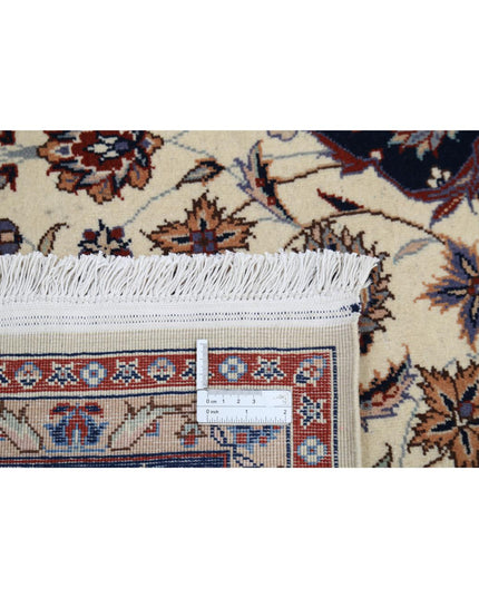 Heritage 4' 11" X 8' 0" Hand Knotted Wool Rug 4' 11" X 8' 0" (150 X 244) / Ivory / Wool