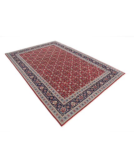 Heritage 6' 7" X 9' 10" Hand Knotted Wool Rug 6' 7" X 9' 10" (201 X 300) / Red / Wool