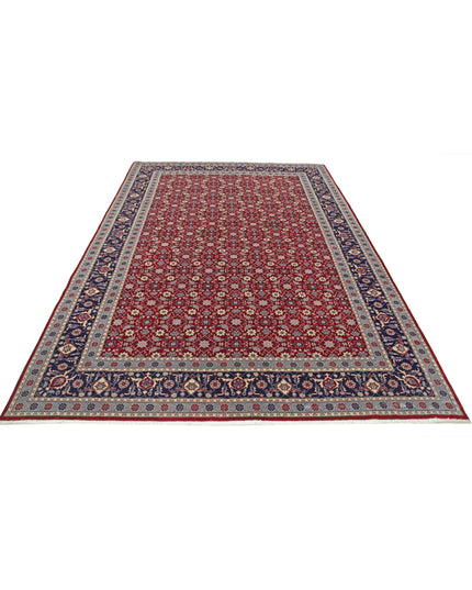 Heritage 6' 7" X 9' 10" Hand Knotted Wool Rug 6' 7" X 9' 10" (201 X 300) / Red / Wool