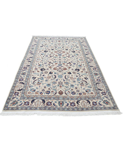 Heritage 5' 0" X 7' 4" Hand Knotted Wool Rug 5' 0" X 7' 4" (152 X 223) / Ivory / Wool