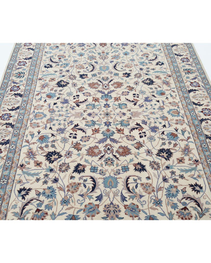 Heritage 5' 0" X 7' 4" Hand Knotted Wool Rug 5' 0" X 7' 4" (152 X 223) / Ivory / Wool
