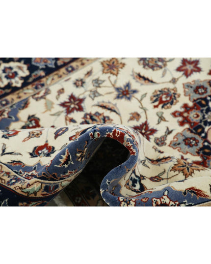 Heritage 5' 0" X 7' 10" Hand Knotted Wool Rug 5' 0" X 7' 10" (152 X 239) / Ivory / Wool