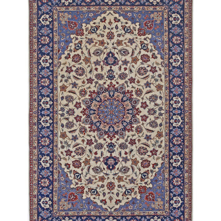 Heritage 5' 0" X 7' 10" Hand Knotted Wool Rug 5' 0" X 7' 10" (152 X 239) / Ivory / Wool