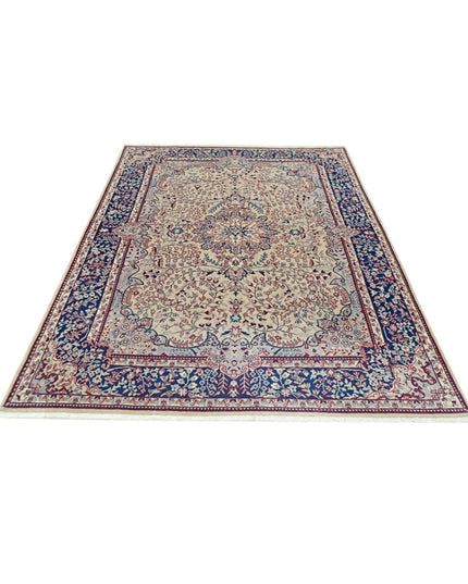 Heritage 5' 7" X 7' 8" Hand Knotted Wool Rug 5' 7" X 7' 8" (170 X 234) / Ivory / Wool