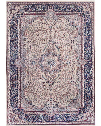 Heritage 5' 7" X 7' 8" Hand Knotted Wool Rug 5' 7" X 7' 8" (170 X 234) / Ivory / Wool