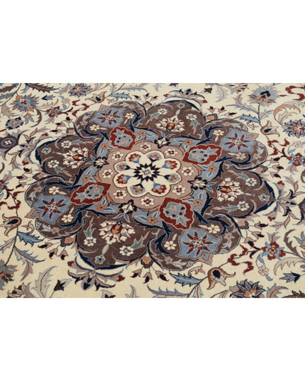 Heritage 7' 11" X 9' 10" Hand Knotted Wool Rug 7' 11" X 9' 10" (241 X 300) / Ivory / Wool