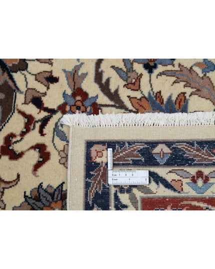 Heritage 7' 11" X 9' 10" Hand Knotted Wool Rug 7' 11" X 9' 10" (241 X 300) / Ivory / Wool